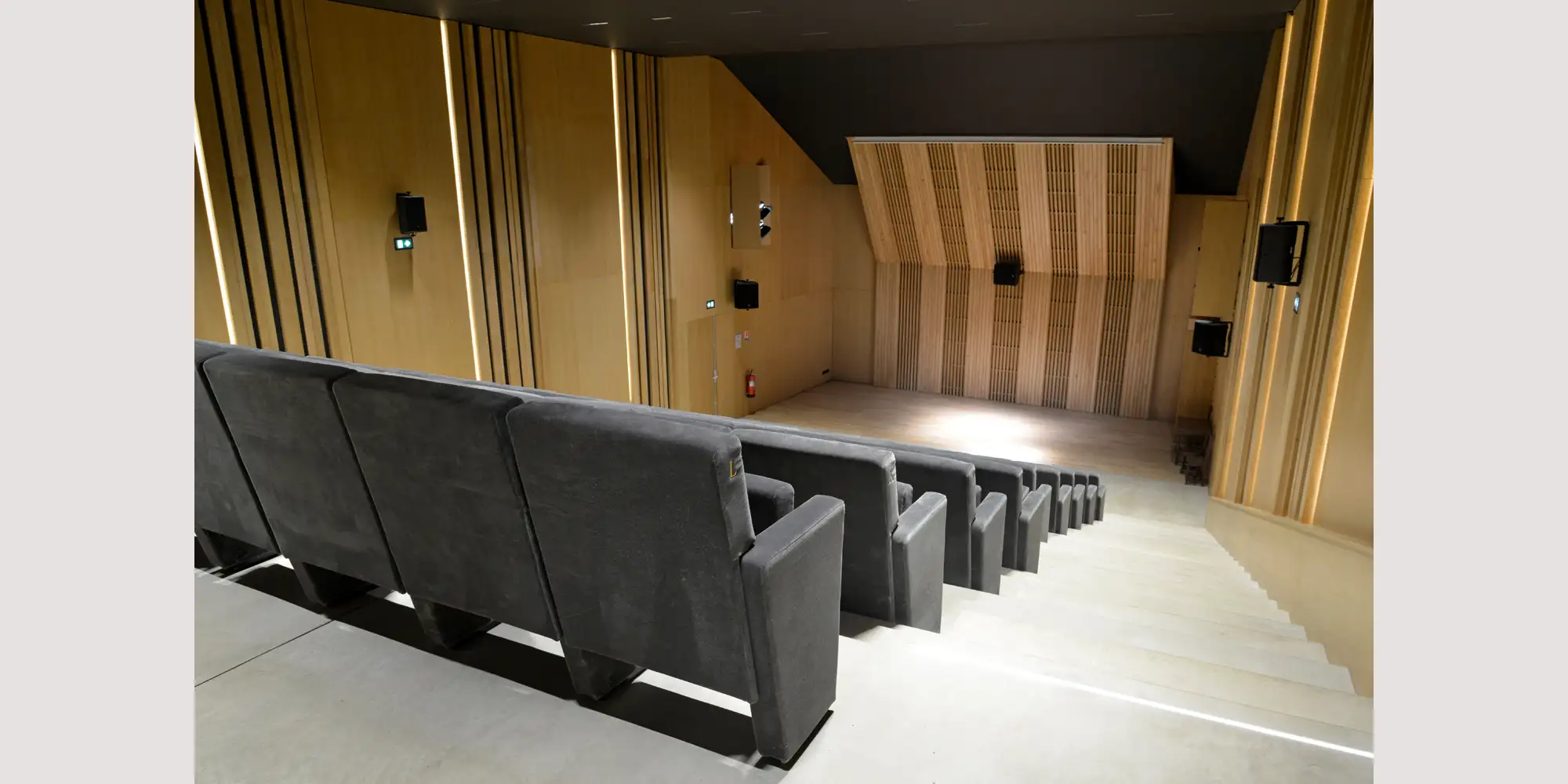 chateau with cinema wedding