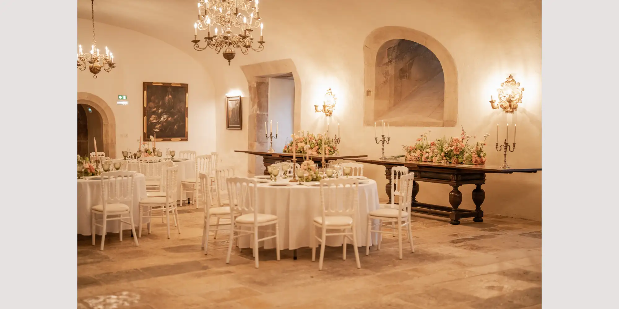 french grand chateau wedding