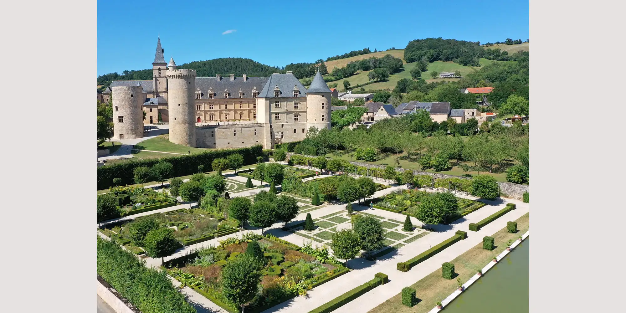 castle french wedding