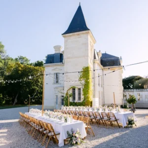 outdoor wedding bordeaux
