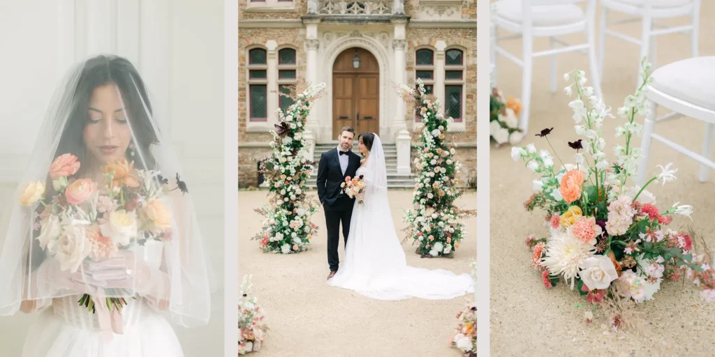 symbolic wedding ceremony near Paris