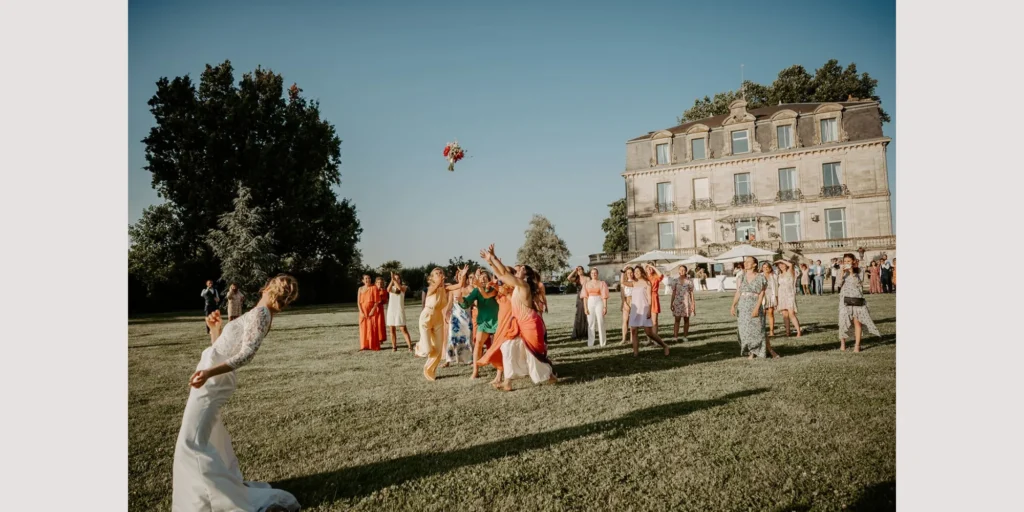wedding at chateau de grattequina. what should women wear to a French wedding