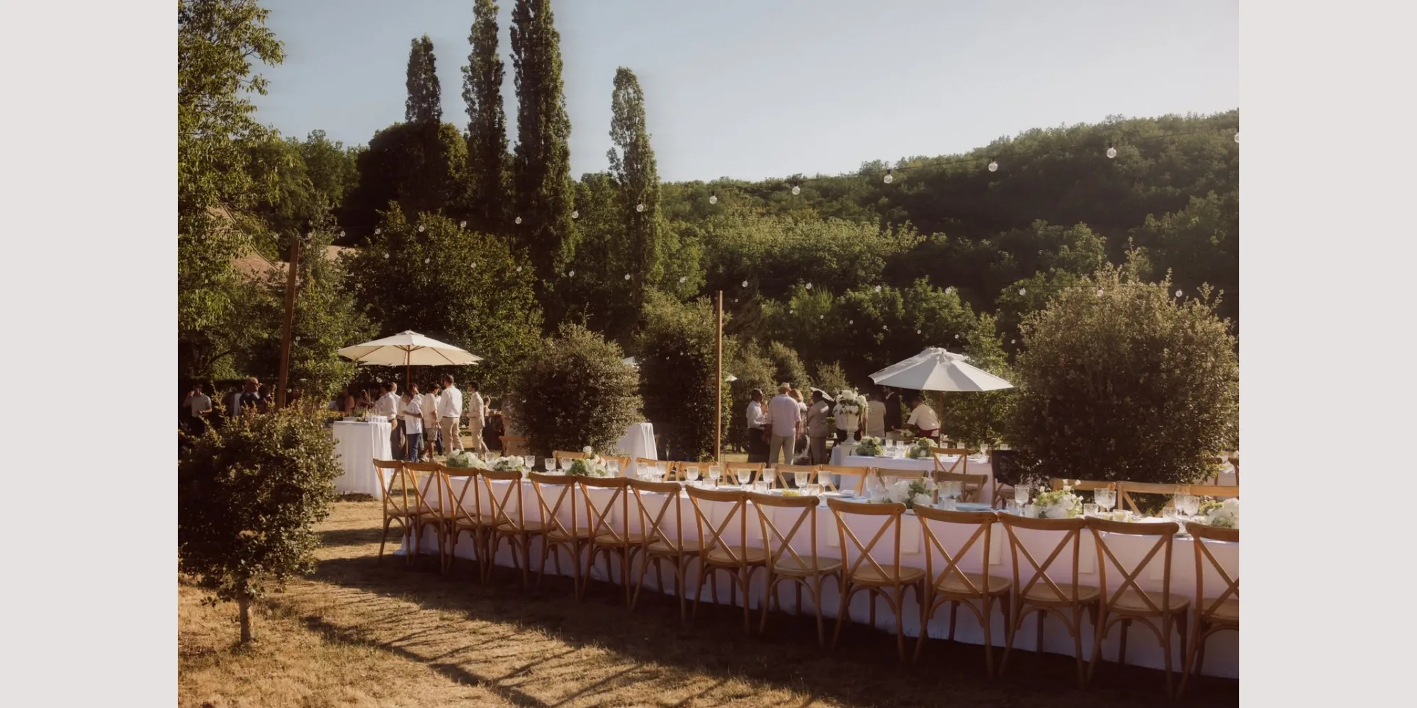 outdoor wedding venues in france