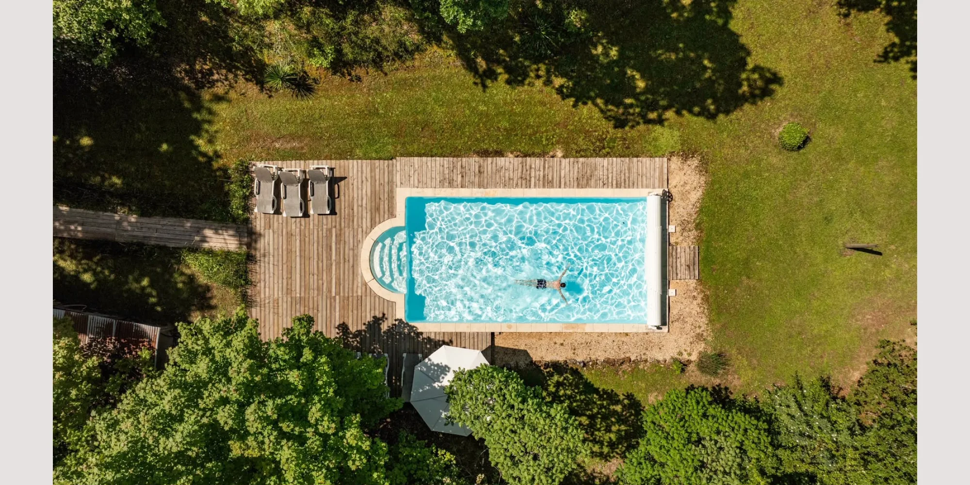 glamping wedding venue france with pool